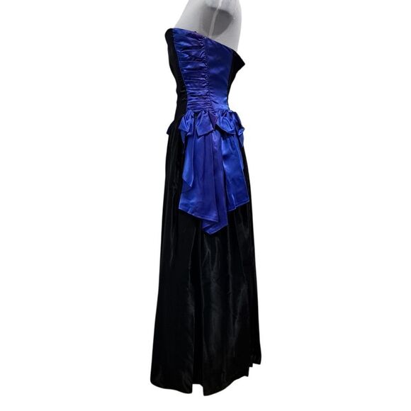 Vintage Gunne Sax Romantic Goth Y2K Sweetheart Neckline Princesscore Small Black - Picture 5 of 16